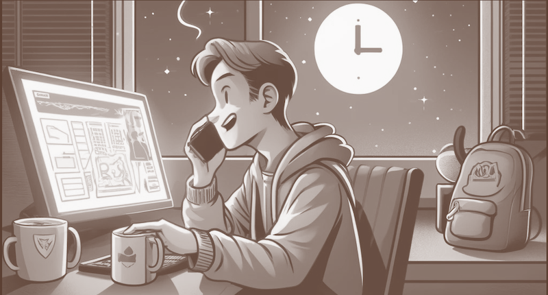 Midnight Call Illustration